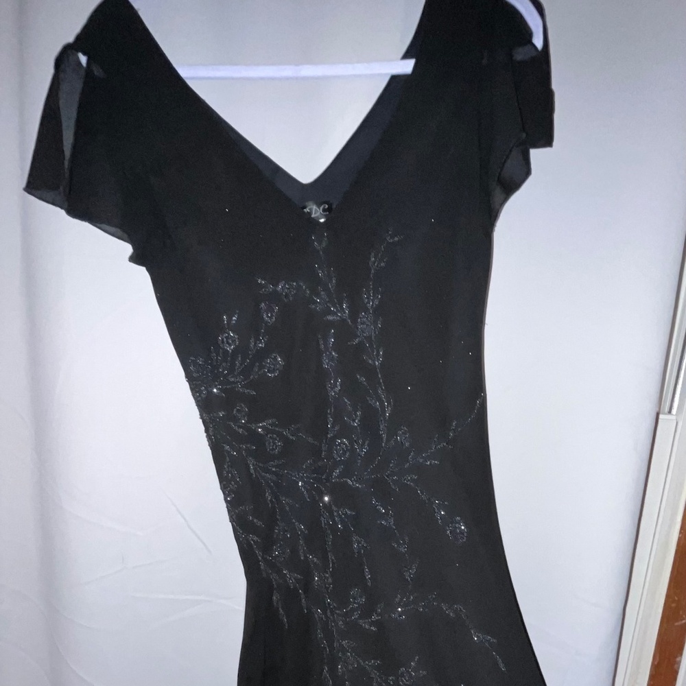 90’s Gothic black fairy dress